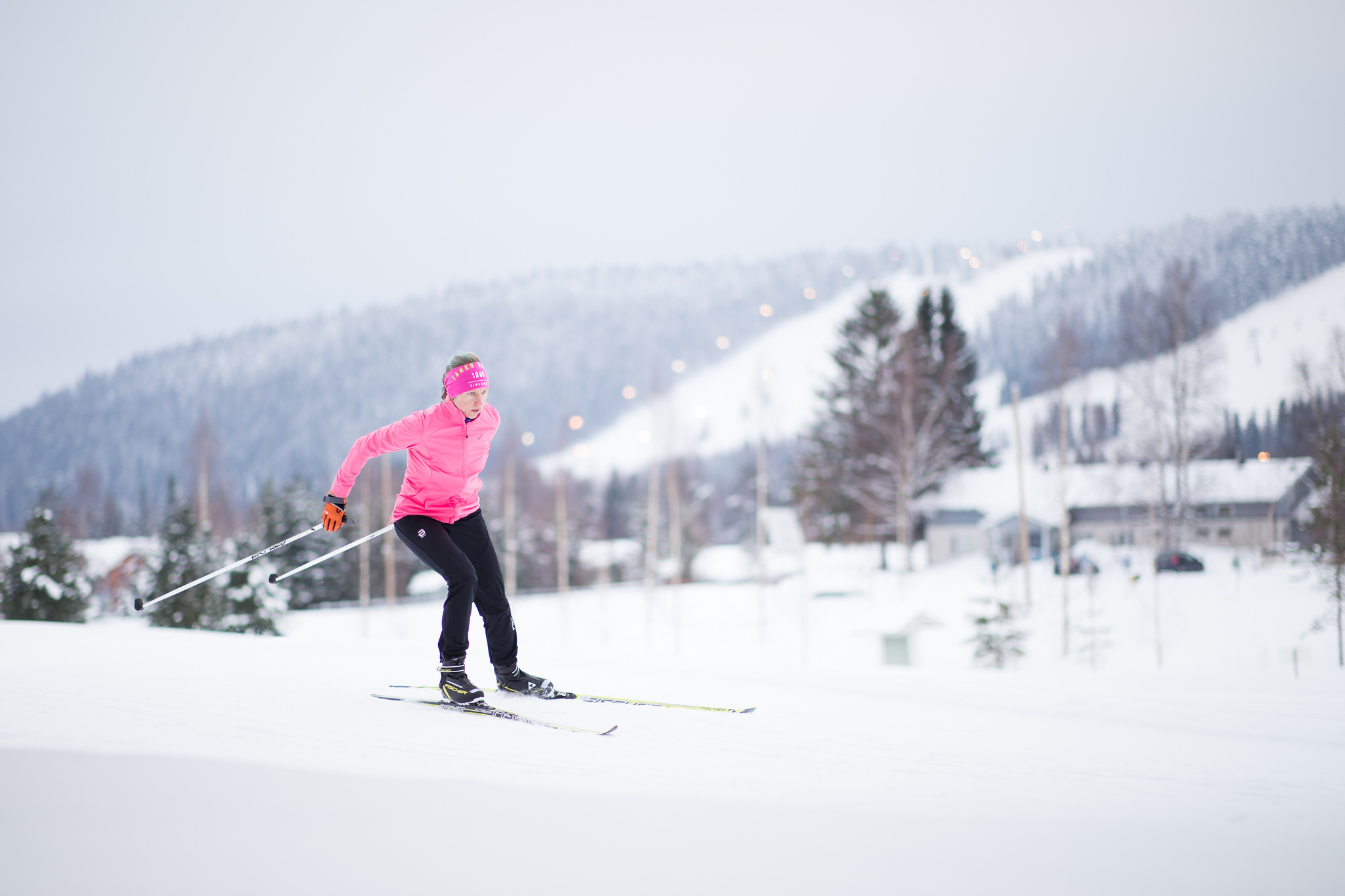 Photo: Skiier in Tahko, Finland in February. Visit Lakeland/Flickr.